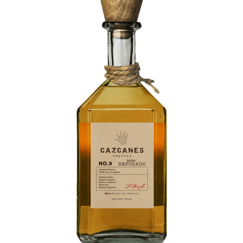 Cazcanes Tequila Rosa Reposado No. 9 100 Proof