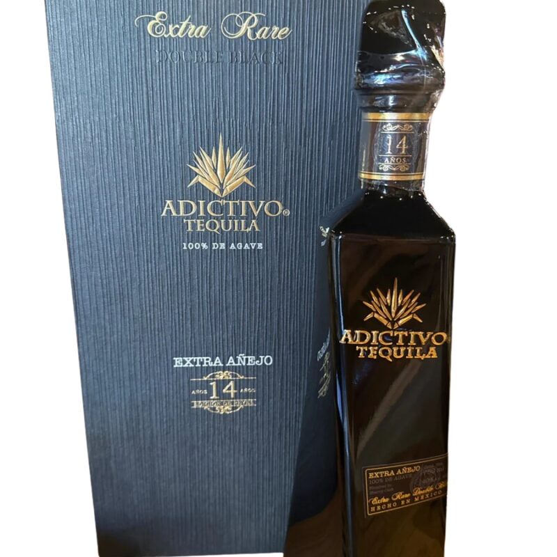 Adictivo Extra Añejo 14 Year Double Black Tequila 750ml