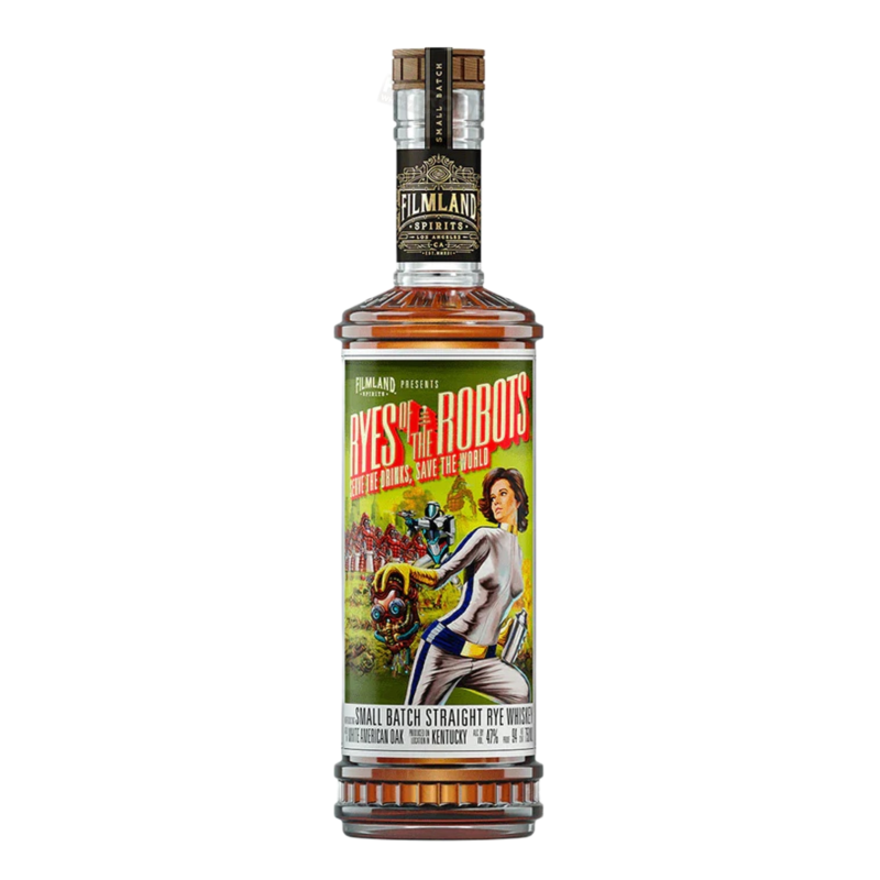 Filmland Spirits 'ryes of the Robots' Straight Rye Whiskey 750ml