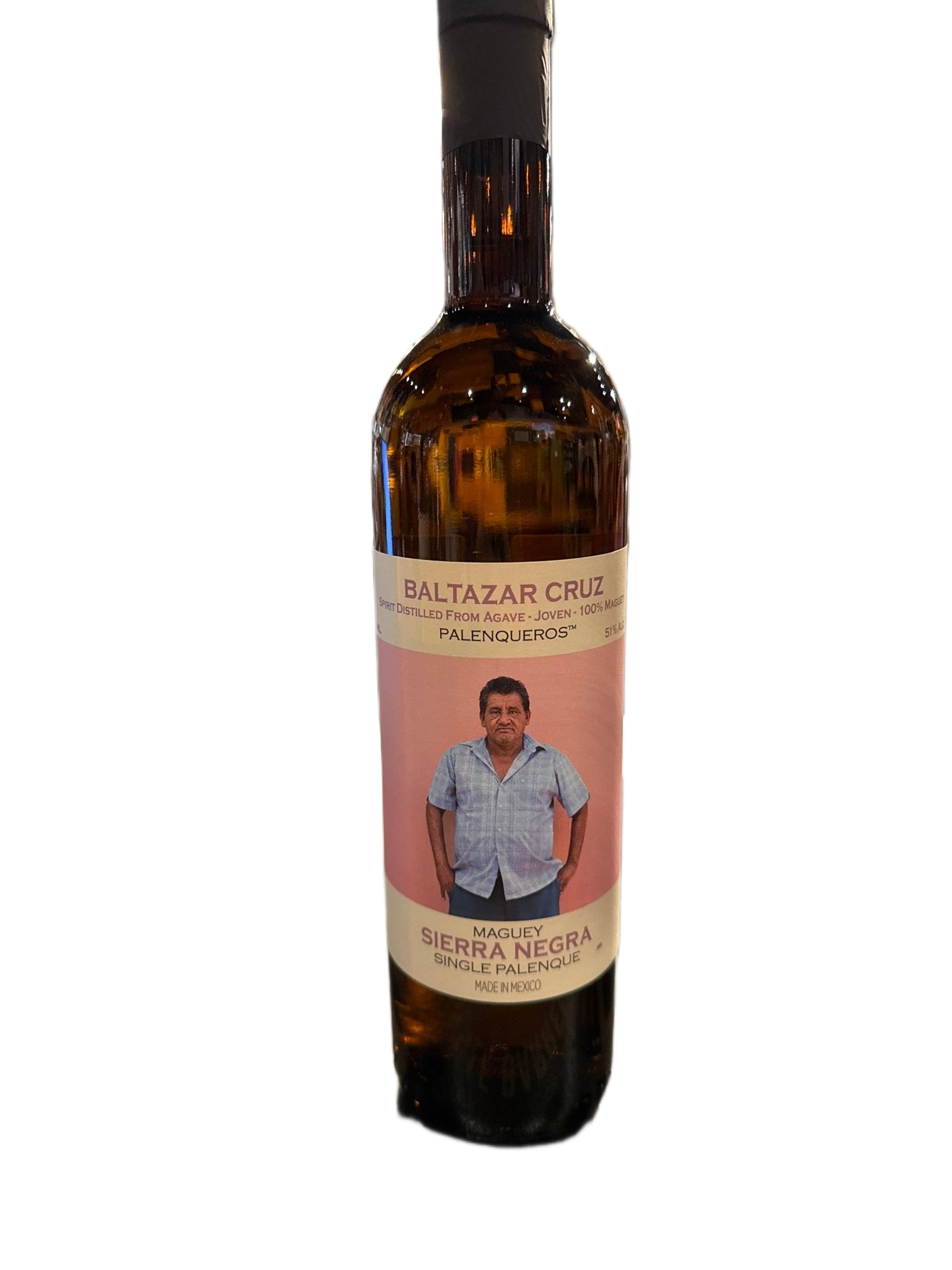 Palenqueros Baltazar Cruz Sierra Negra Mezcal 750ml