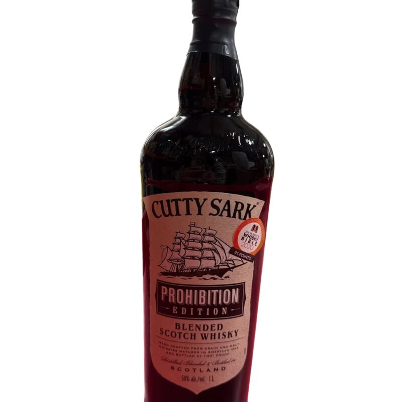 Cutty Sark Prohibition Edition Blended Scotch Whisky 1L