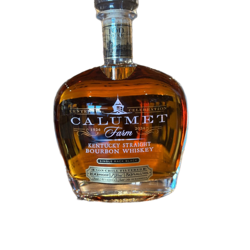 Calumet Farm Single Rack Centennial Bourbon 100 Proof (750 ml)
