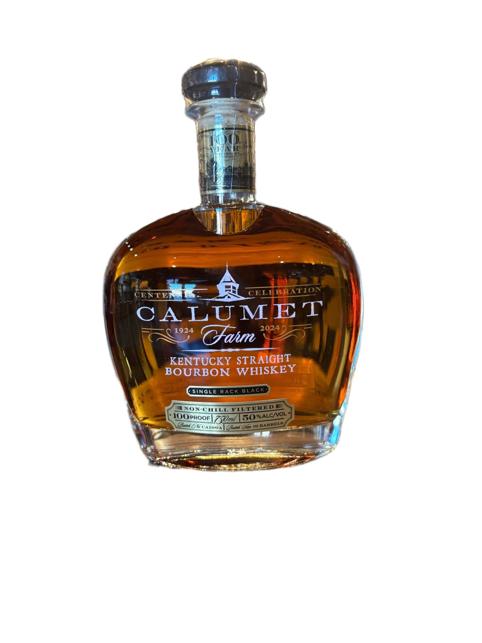 Calumet Farm Single Rack Centennial Bourbon 100 Proof (750 ml)
