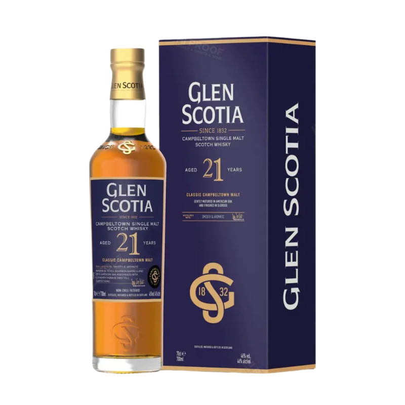 Glen Scotia 21 Year Old Single Malt Scotch Whisky 750ml