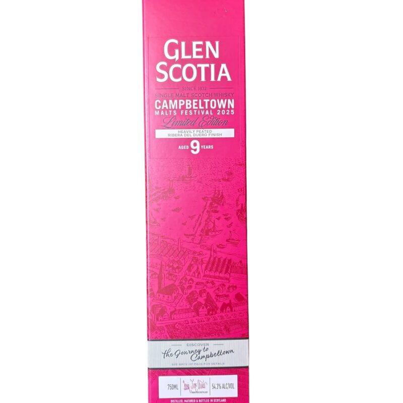 Glen Scotia Whisky Festival 2025 9 Year Old 108.6 Proof Single Malt Scotch Whisky 700ml