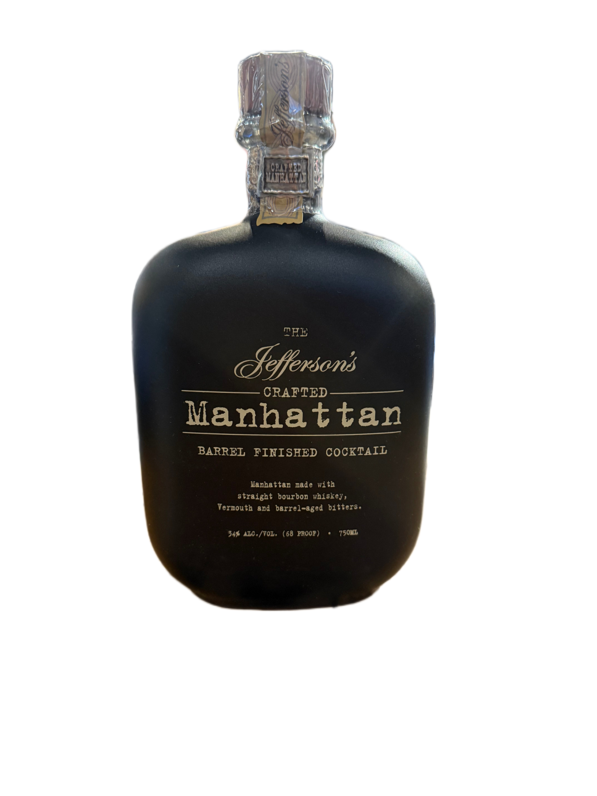 Jefferson's Cocktail Manhattan 68 Proof 750ml