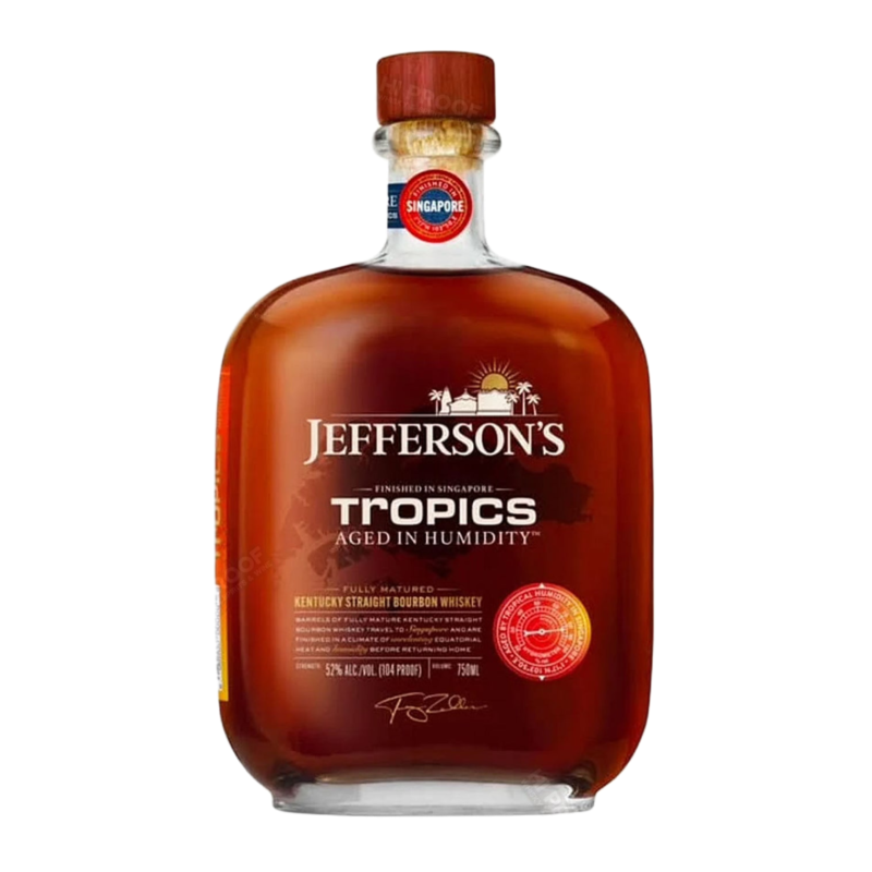 Jeffersons Tropics Aged in Humidity Bourbon Whiskey 750ml