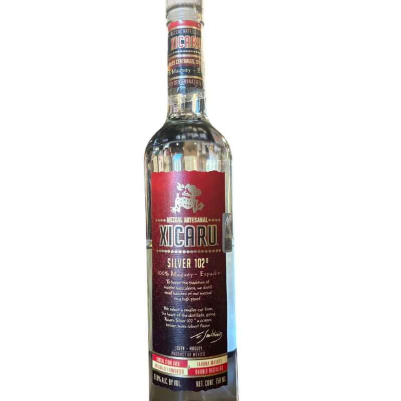 Xicaru Silver 102 Mezcal 750ml