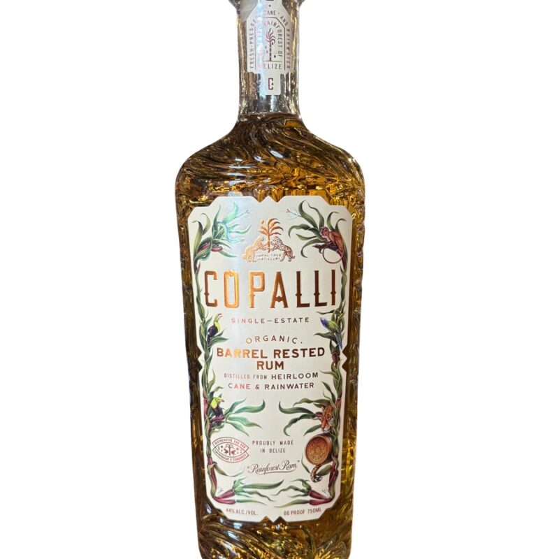 (New) Copalli Barrel Rested Cask Strength Rum 88 Proof 750ml