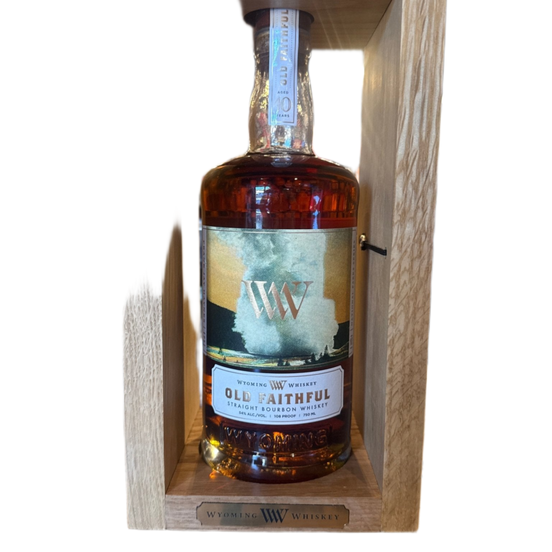 Wyoming Whiskey Faithful 8 Year Old 108 Proof Straight Bourbon 750ml