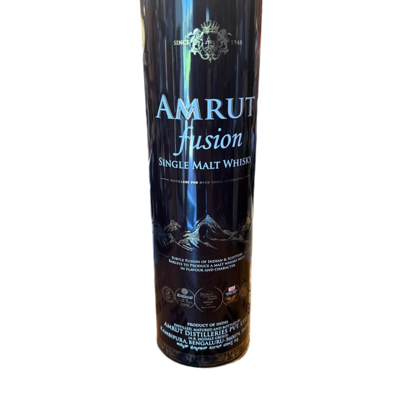 Amrut Fusion Lndia Single Malt Whiaky 750ml 50% Alc