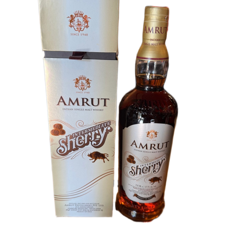 Amrut Intermediate Sherry India Single Malt Whisky 750 ml