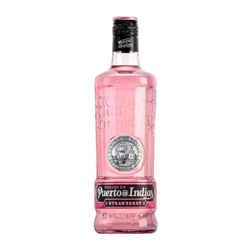 Puerto De Indias Sevillian Premium Gin Strawberry Spain 750ml