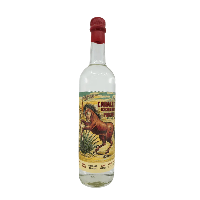 Caballito Cerrero Azul Blanco Puntas 70.6% Alc 750ml