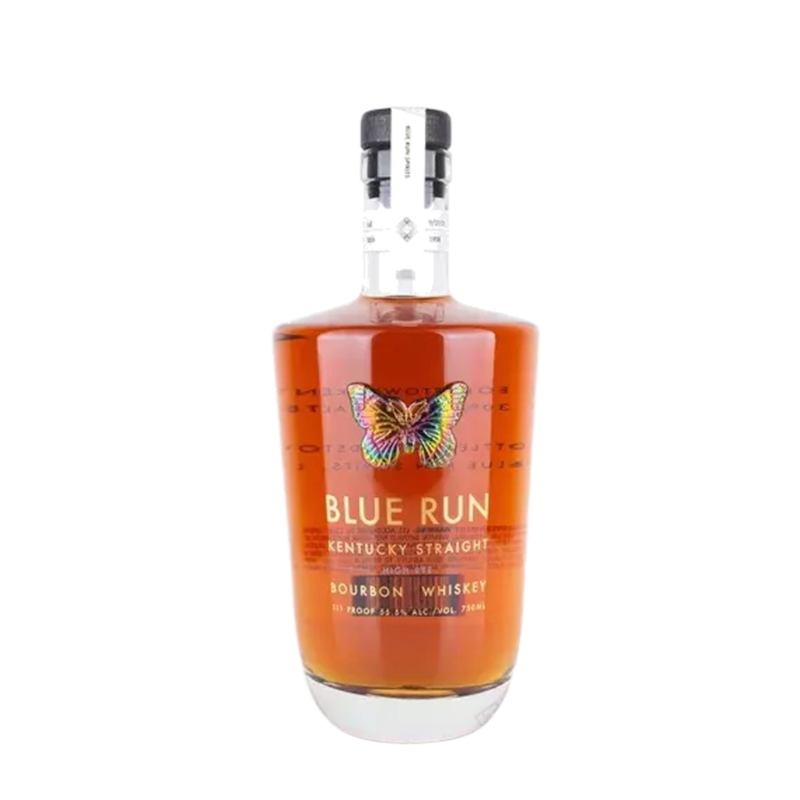 Blue Run Straight Bourbon Whiskey Lto Trifecta Blend 117.1 Proof 750ml