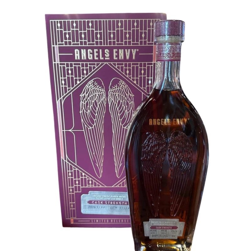 Angel's Envy Cask Strength Bourbon 2026 Release 117.8 Proof 750ml