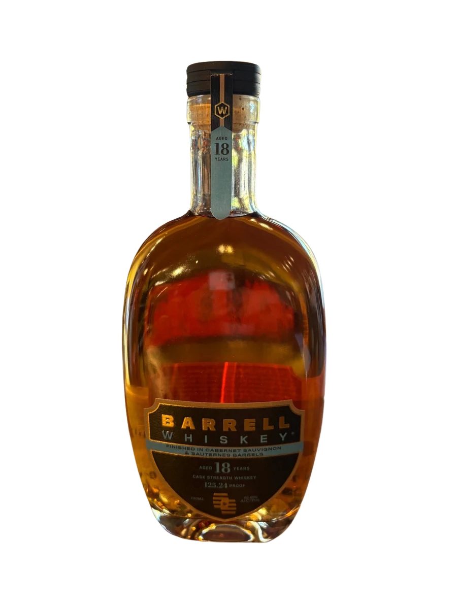 Barrell Whiskey 18 Year 125.24 Proof Cabernet Sauternes Finish 750ml