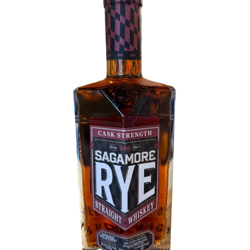 Sagamore Spirit Cask Strength Straight Rye Whiskey 123 Proof 750ml