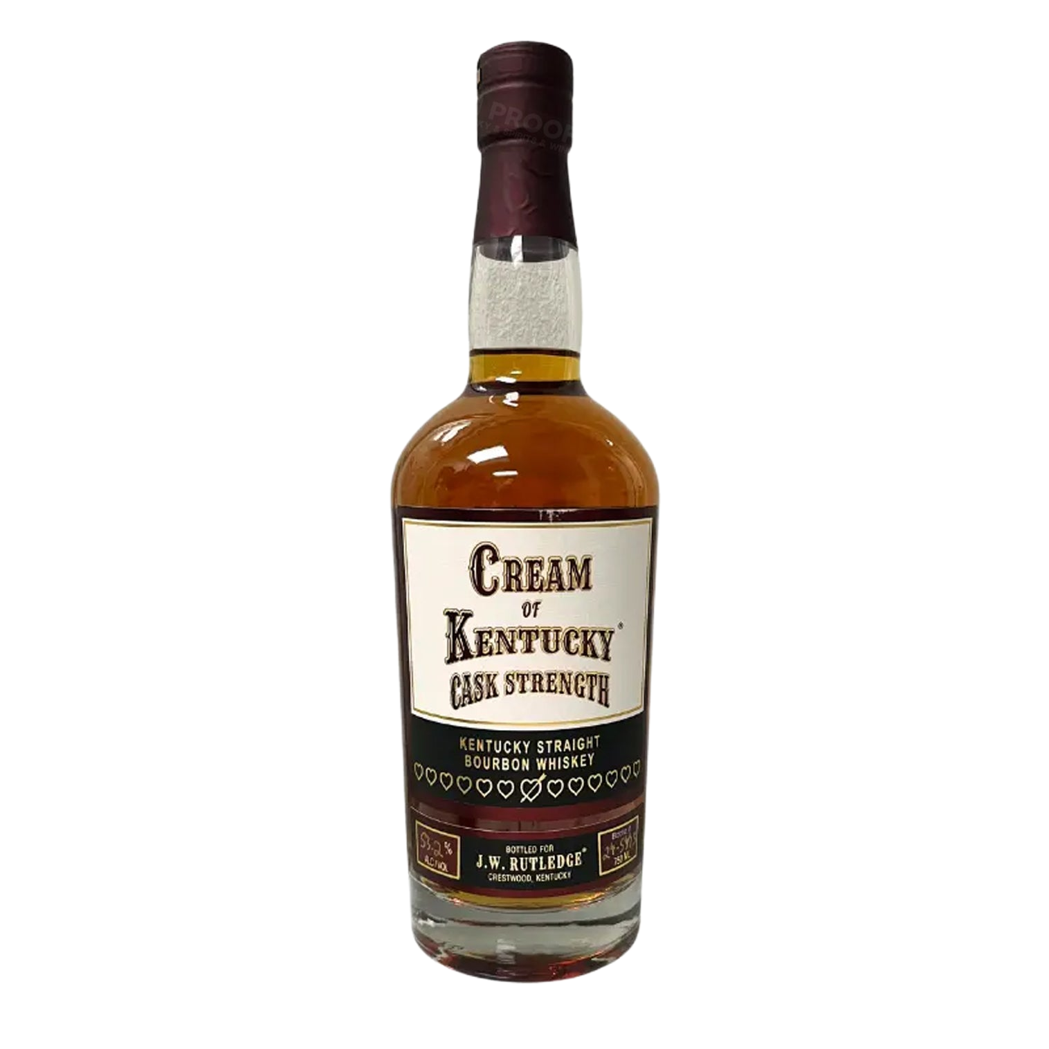 Cream of Kentucky Cask Strength Kentucky Straight Bourbon Whiskey 750ml