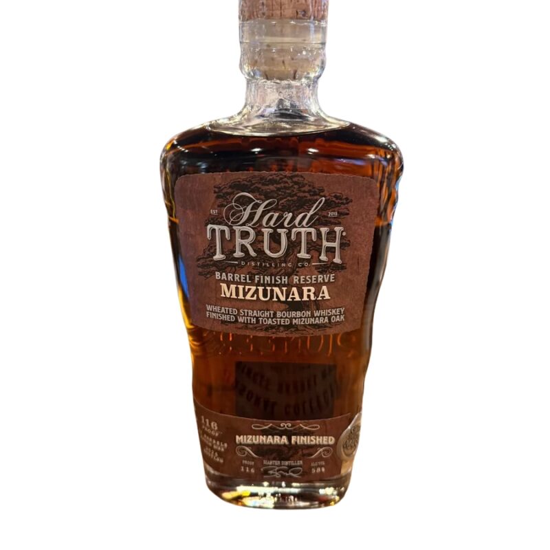 Hard Truth Mizunara Wheated Bourbon 116 Proof 750ml