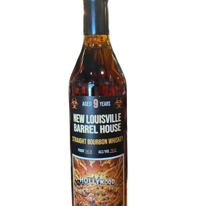 New Louisville 9 Year Bourbon B1315 Hollywood 141 Proof 750ml