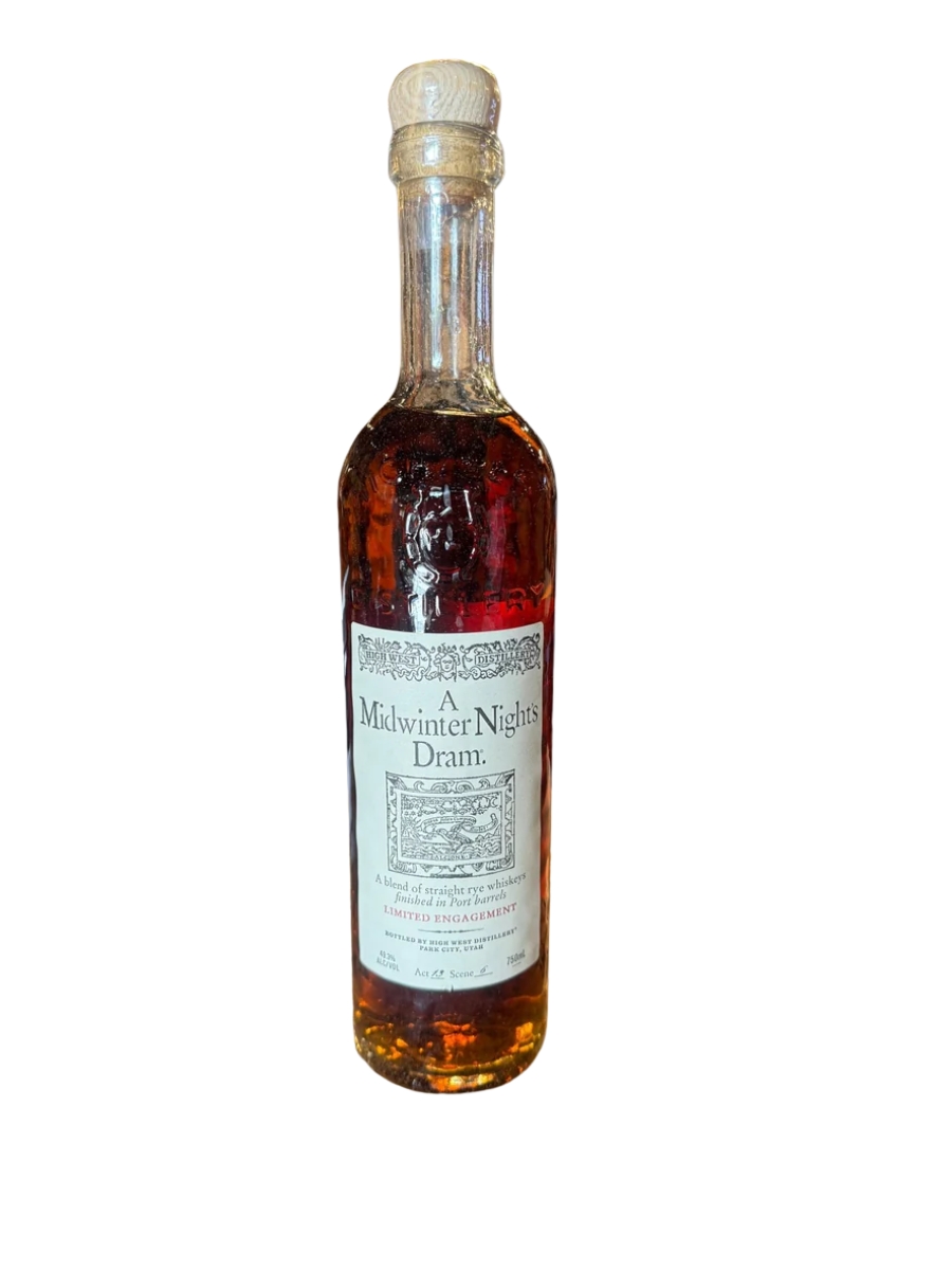 High West a Midwinter Night’s Dram Act 13 Rye Whiskey 98.6 Proof 750ml