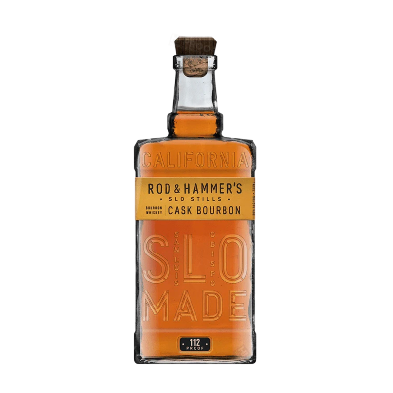 Rod & Hammer's Slo Stills Cask Strength Bourbon Whiskey 112 Proof 750ml