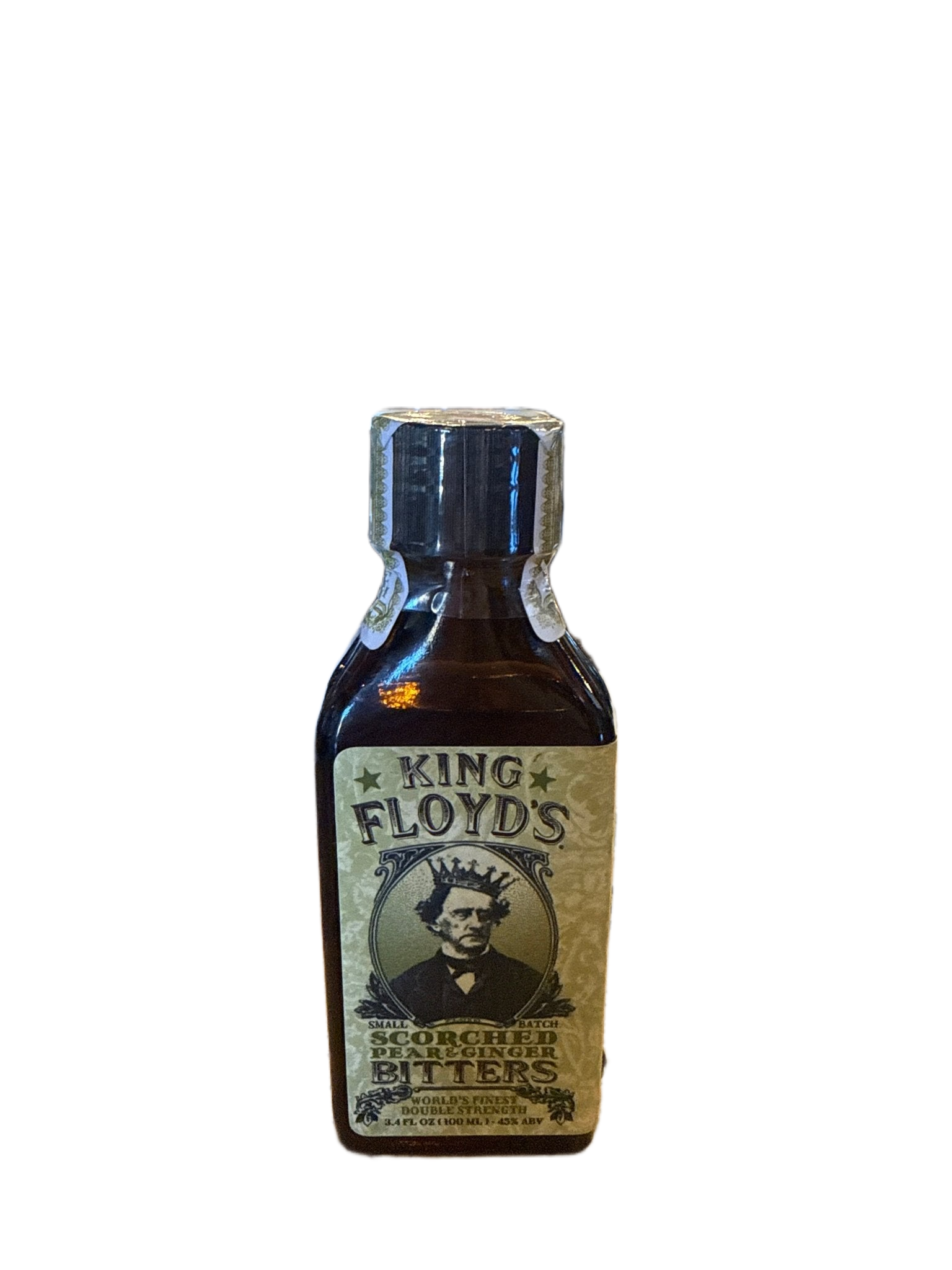 King Floyd's Bitters Scorched Pear & Ginger Bitters. 3.4 Fl.oz