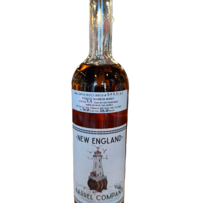 New England Barrel Co Small Batch Select Bourbon- Cask Strength 119.38 750ml