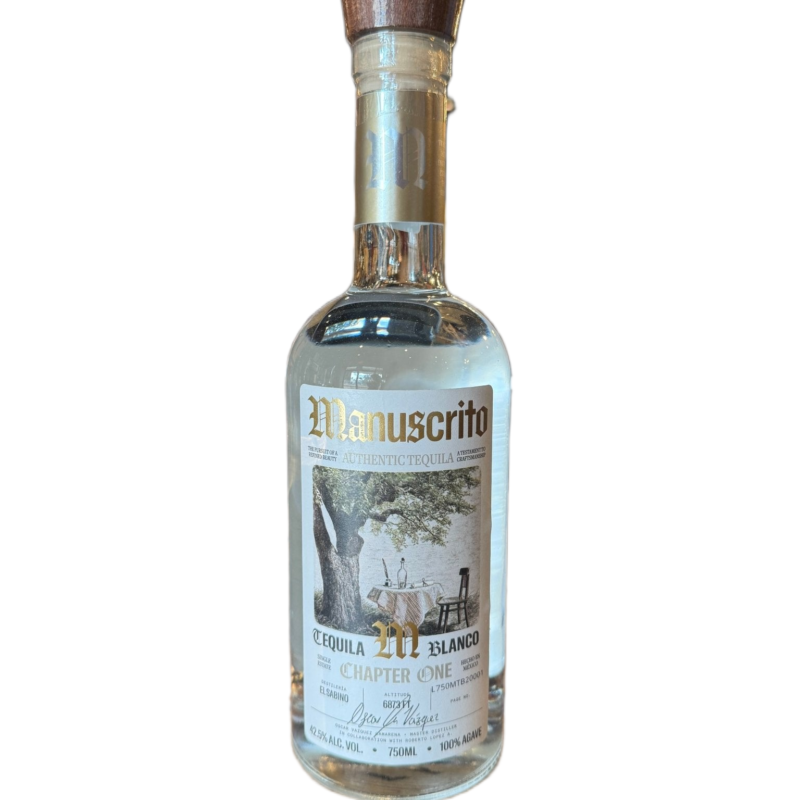Manuscrito Tequila Blanco 42.5% Alc 750ml (Chapter 1)