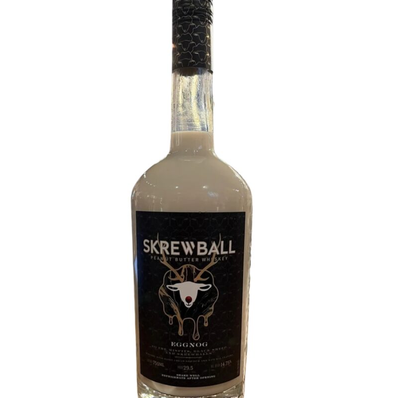 Skrewball Peanut Butter Whiskey Eggnog 750ml