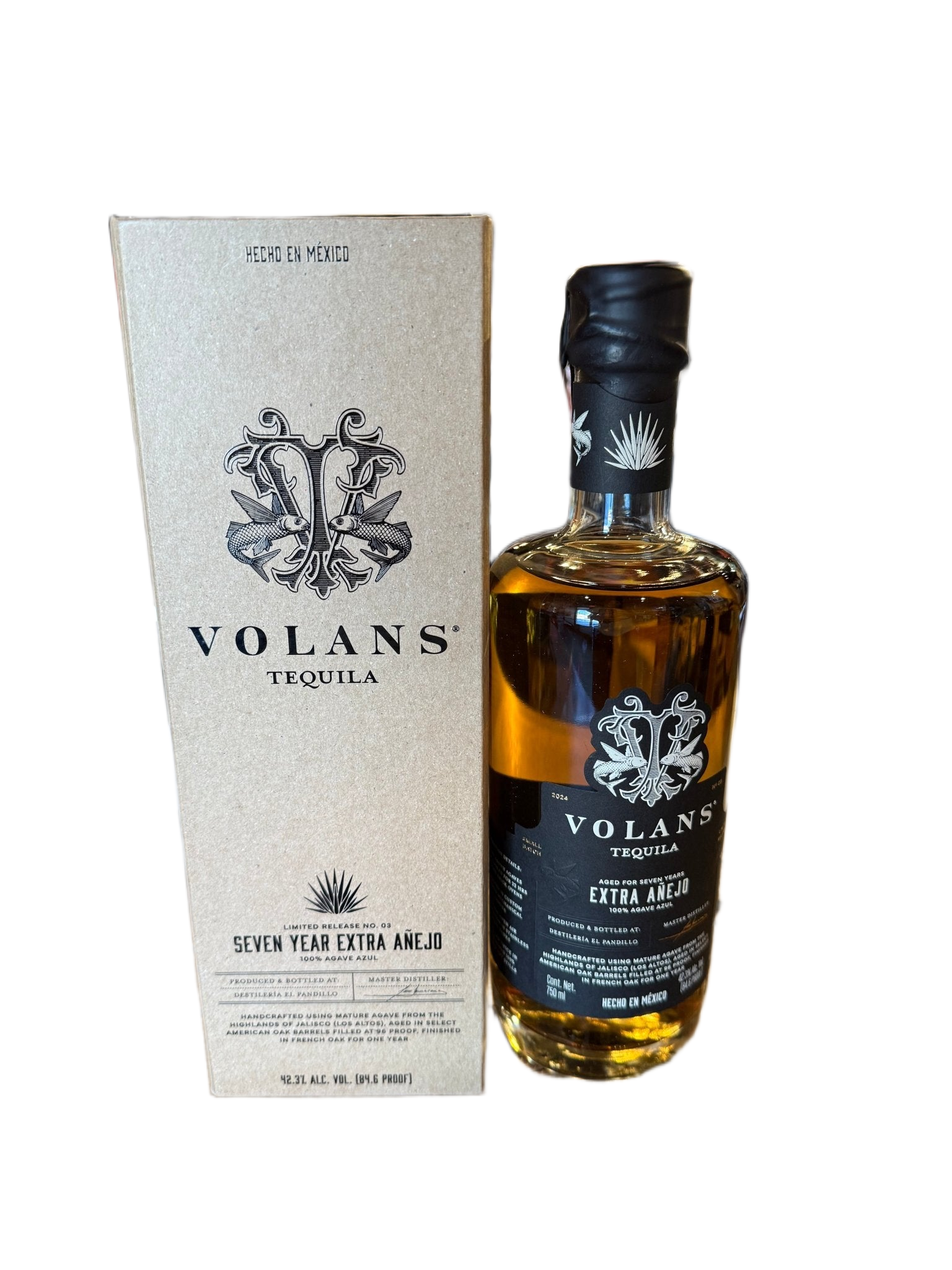 Volans Tequila 7 Year Extra Anejo Limited Release 750ml