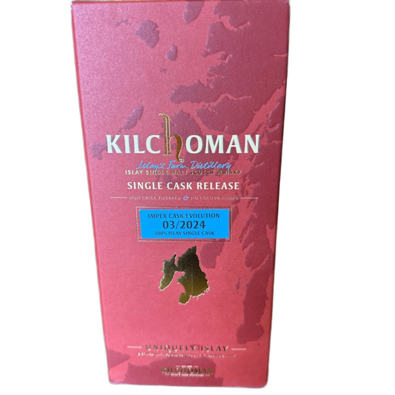 Kilchoman Impex Cask Evolution 03/2024 Islay Single Cask Scotch Whisky 750ml