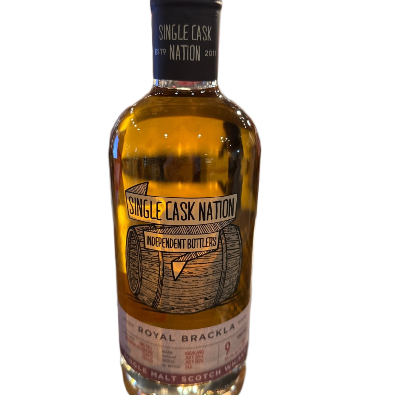 Single Cask Nation Royal Brackla 2014 9 Year Cask 193123 - 750ml