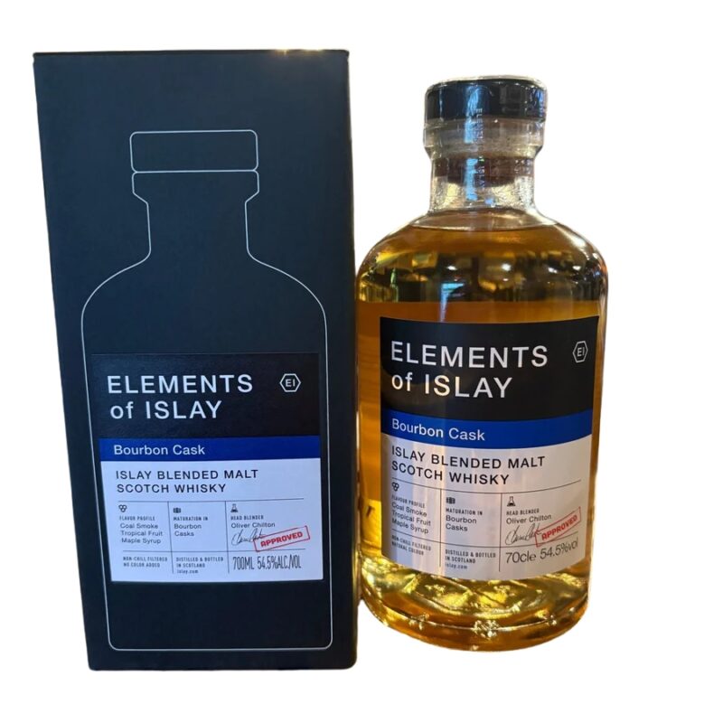 Elements of Islay "bourbon Cask" Blended Malt Scotch Whisky 700ml 54.5% Alc