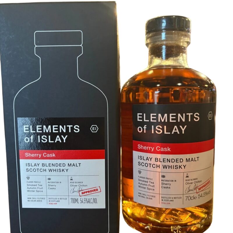 Elements of Islay "sherry Cask" Blended Scotch Whisky 700 ml 54.5% Alc.