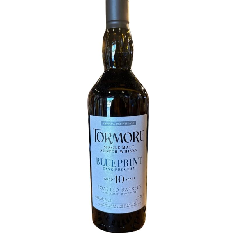 Tormore Blueprint 10 Year Toasted Barrel 700ml
