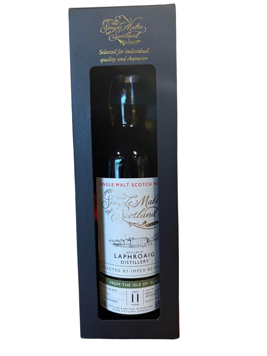 The Single Malts of Scotland - Laphroaig 2014 11 Year Cask#222 58.9% Alc 700ml