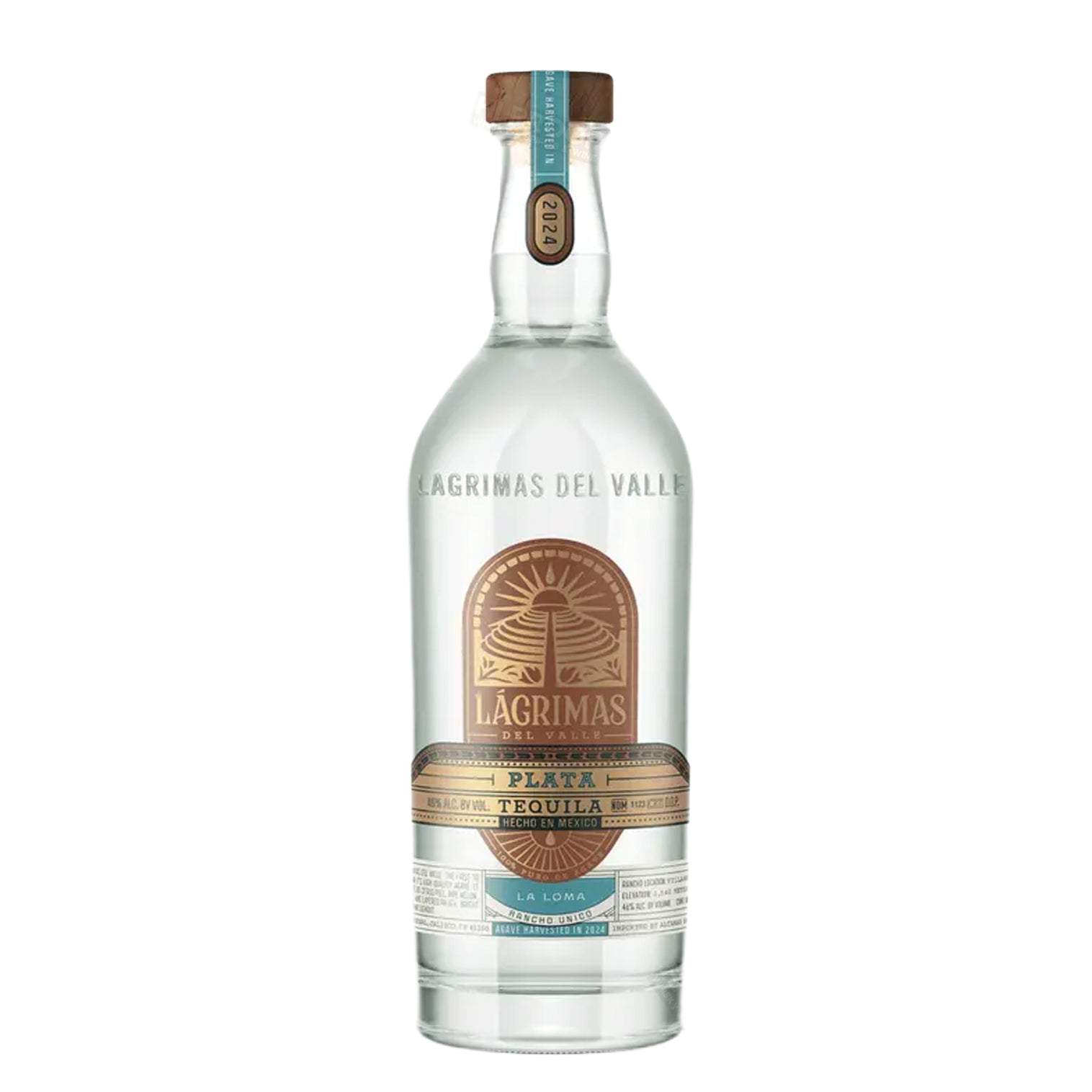 Lagrimas Del Valle LA Loma Plata Tequila 750ml
