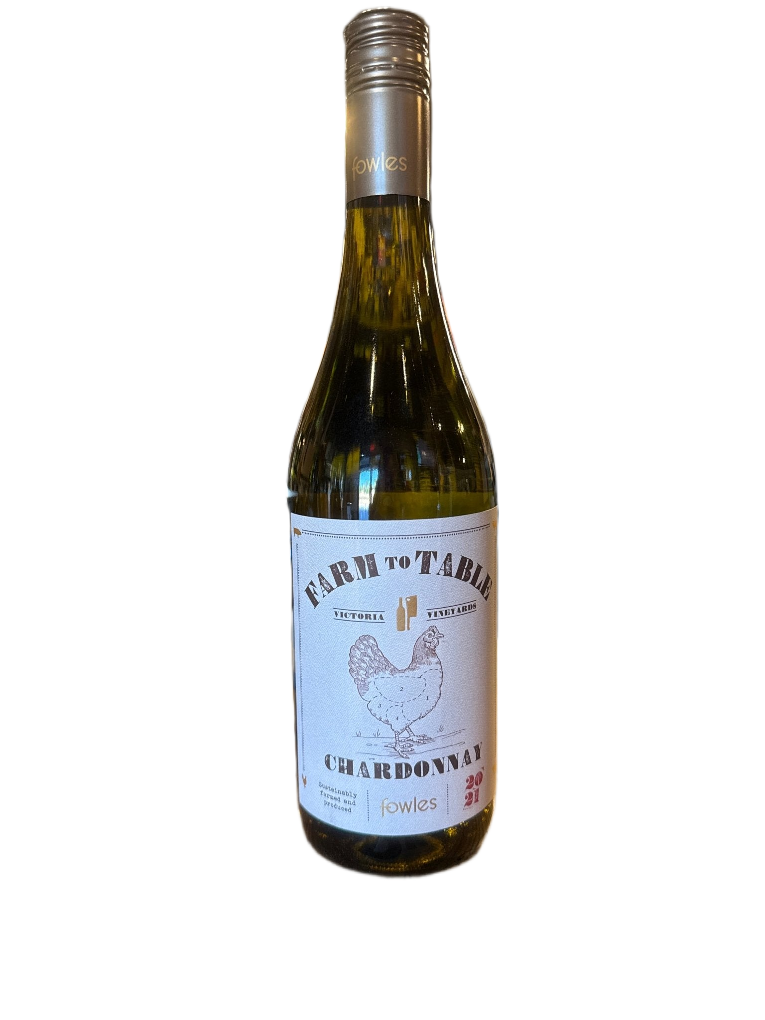 Fowles Wine "farm to Table" Chardonnay (Victoria) 750ml
