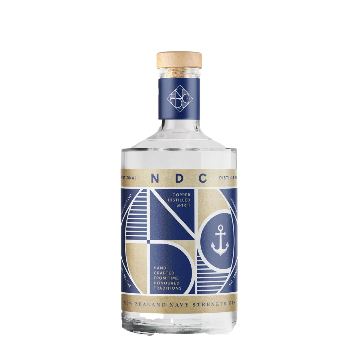 New Zealand Old Navy | Navy Strength Gin 116 Proof 750ml