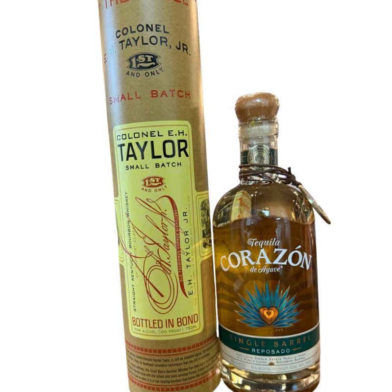 Father's Day Special ! E.h Taylor Small Batch + Corazon Single Barreit 1l Repo Buffalo Trace Barrel Bundle  Lim