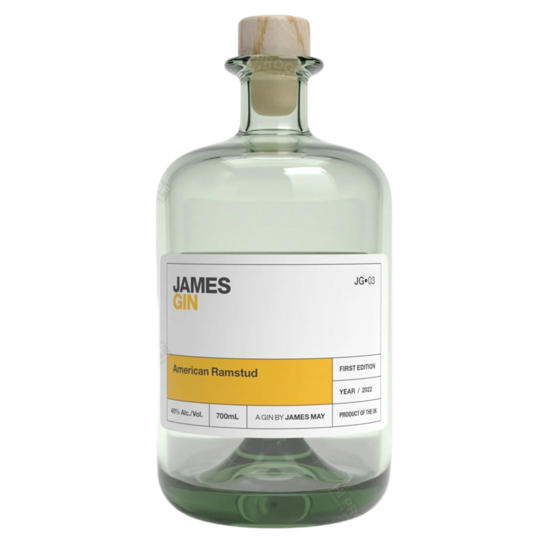 James Gin 'american Ramstub' 80 Proof 700ml