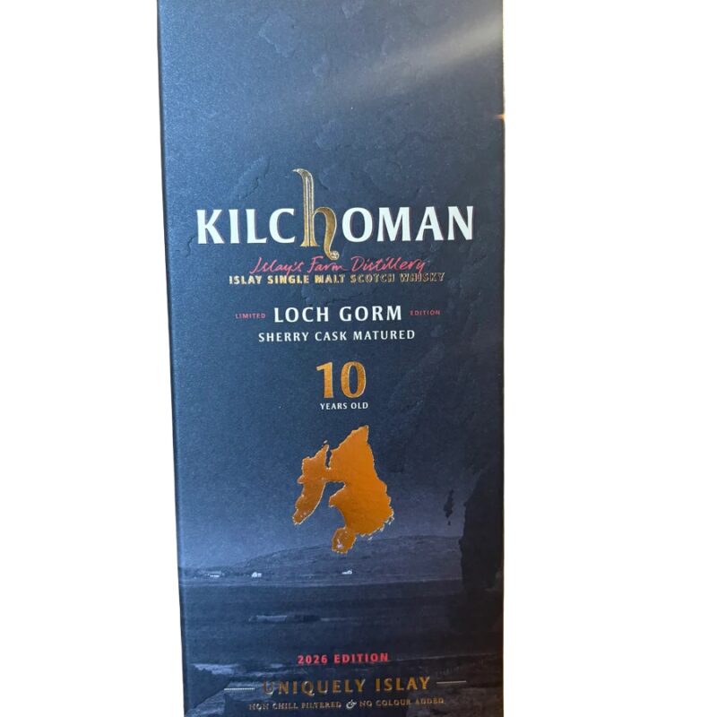 Kilchoman Loch Gorm 10 Year Old 2026 Edition 46% Alc 700ml