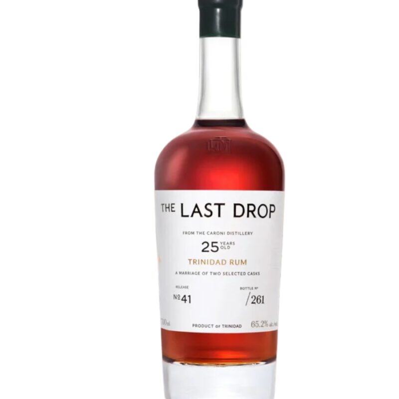 Last Drop 25 Year Old Caroni Release 41 130.4 Proof