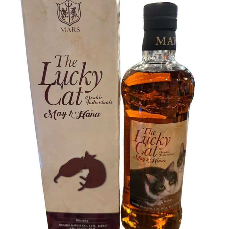 Mars Whisky 'the Lucky Cat May & Hana' 700ml