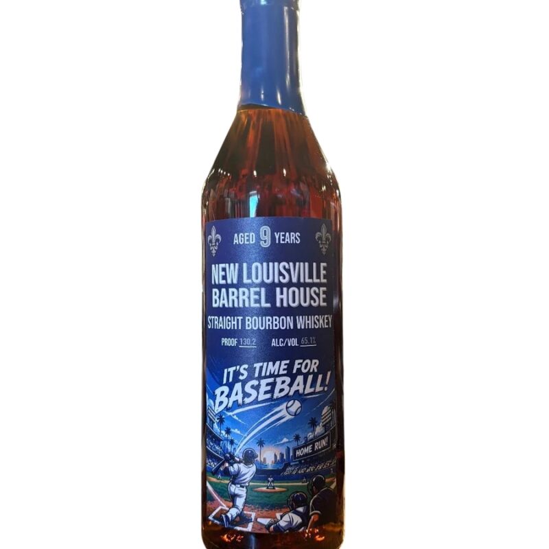 New Louisville 9 Year Bourbon C372 'socal Slugger' 750ml