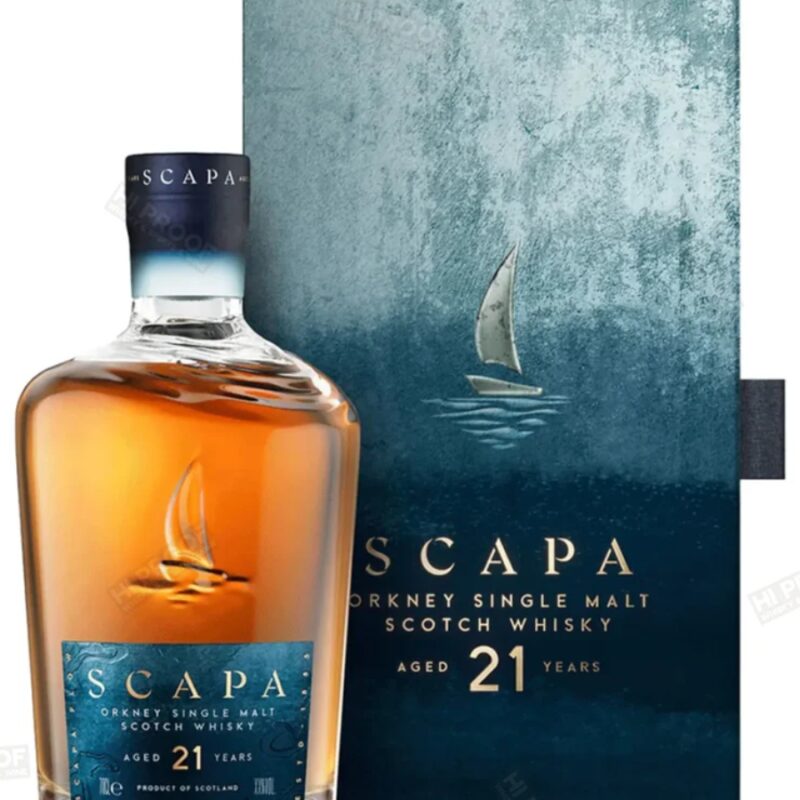 Scapa 21 Year Old Single Malt Scotch Whisky 105.8 Proof 700ml