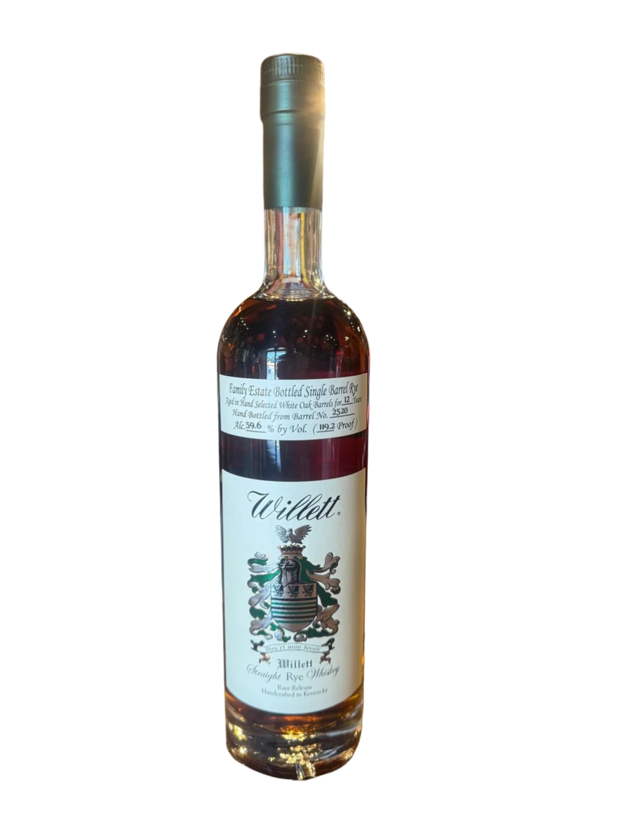 Willett Family Estate Rye 10 Year "decade Neat" Barrel #1515 103.6 Proof 750ml